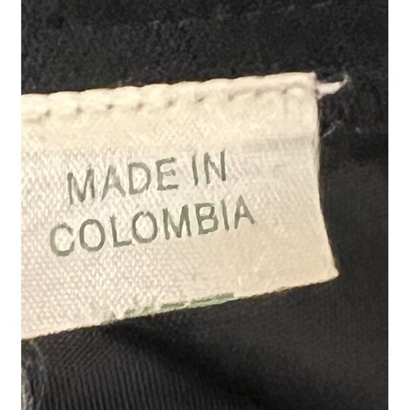 Hawksley & Wight Black Wool Skirt Sz 10 Fully Lined 100% Wool Back Slit Mature - Picture 7 of 11